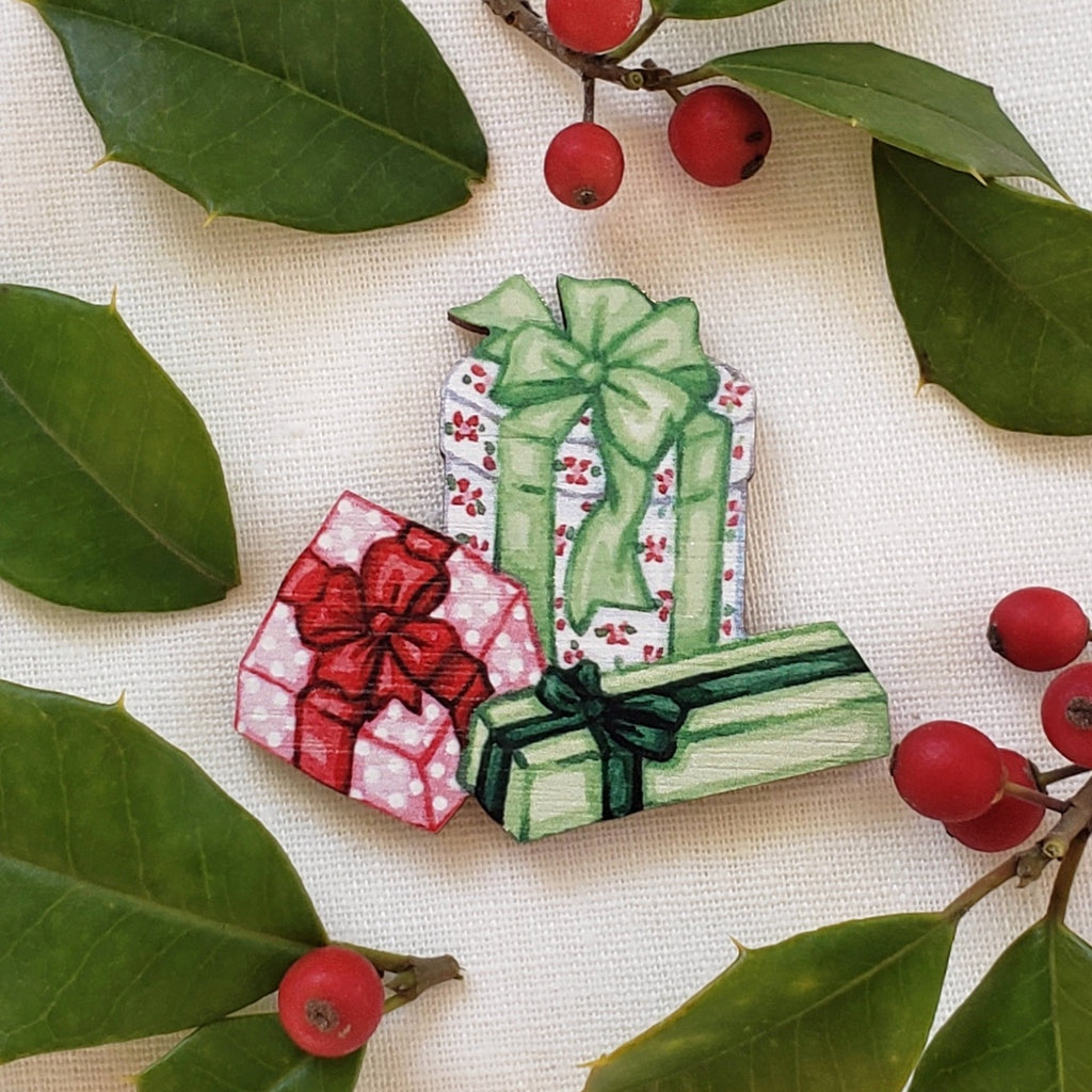 Pile of Gifts Brooch
