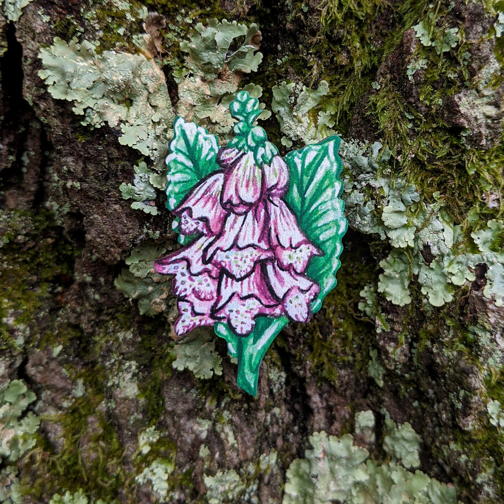 Foxglove Brooch
