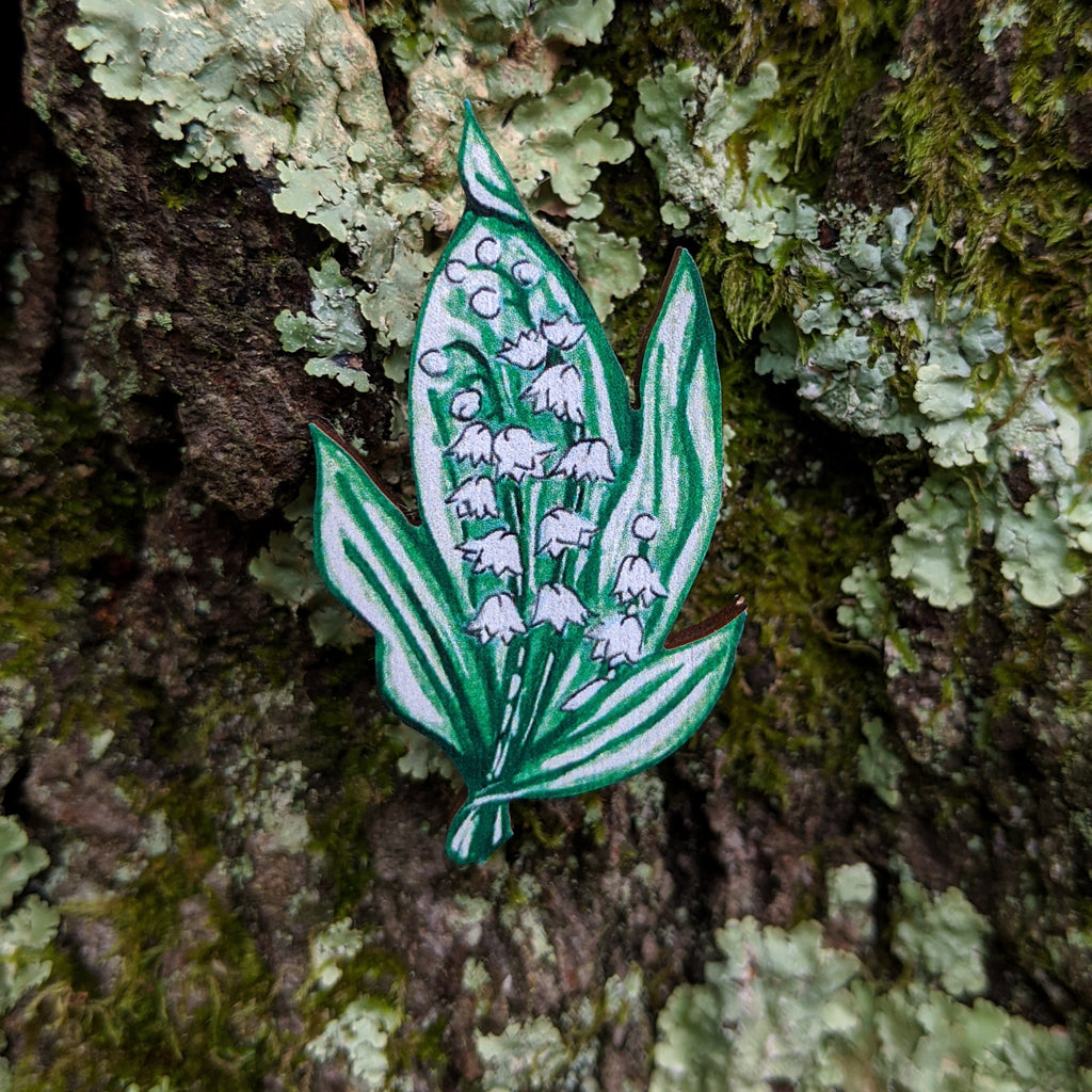 Lily of the Valley Brooch