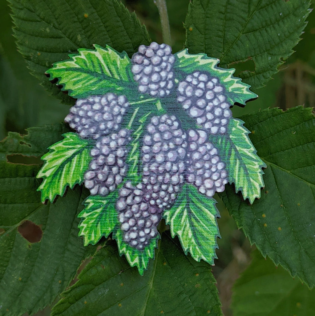 Mulberry brooch