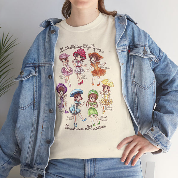 Unisex Mushroom Maidens t-shirt