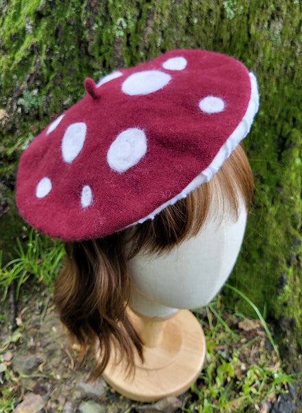 Fly Agaric Beret