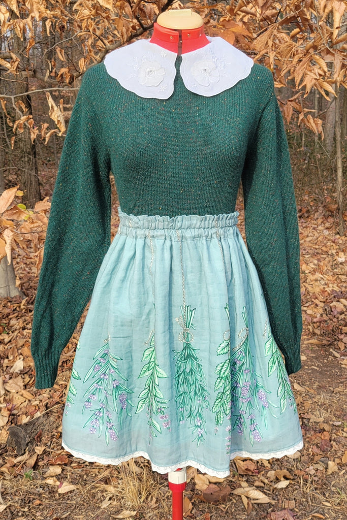 Blue Otome Herb Garden skirt